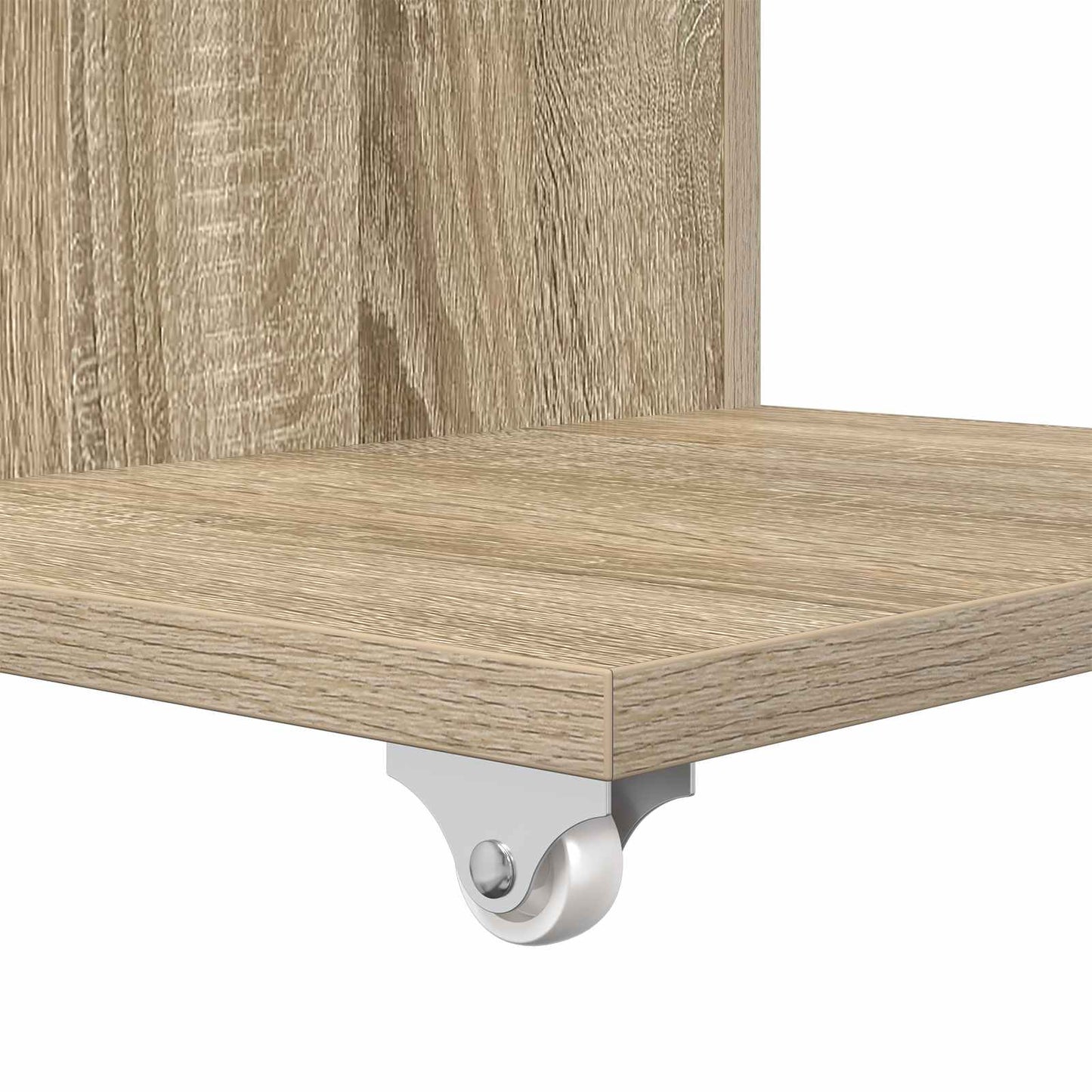 Side Table Sonoma Oak 40 x 35 x 60 cm Engineered Wood