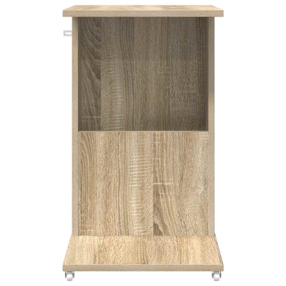 Side Table Sonoma Oak 40 x 35 x 60 cm Engineered Wood