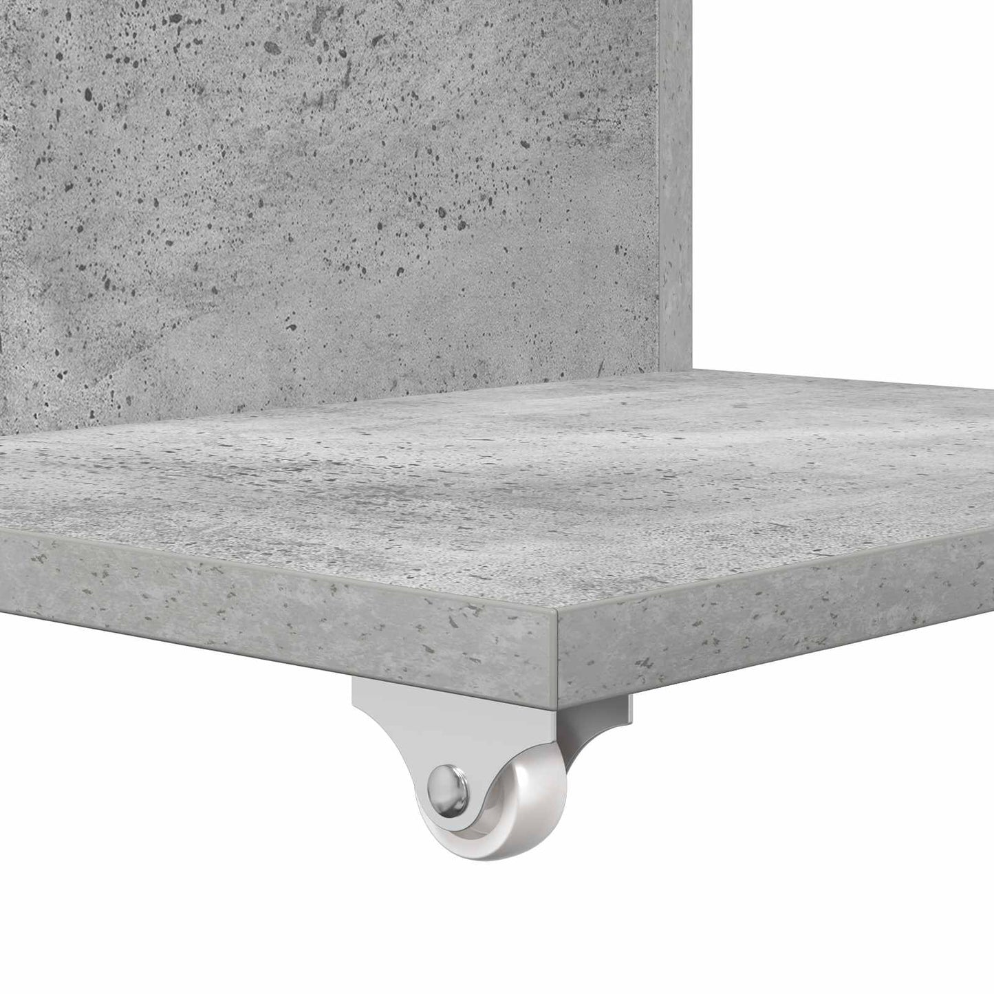 Side Table Concrete Grey 40 x 35 x 60 cm Engineered Wood
