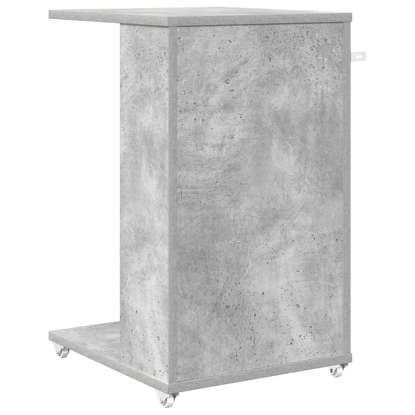 Side Table Concrete Grey 40 x 35 x 60 cm Engineered Wood