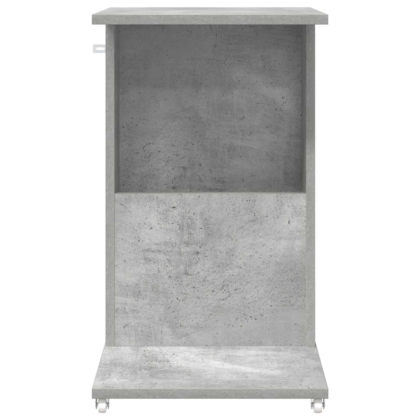 Side Table Concrete Grey 40 x 35 x 60 cm Engineered Wood