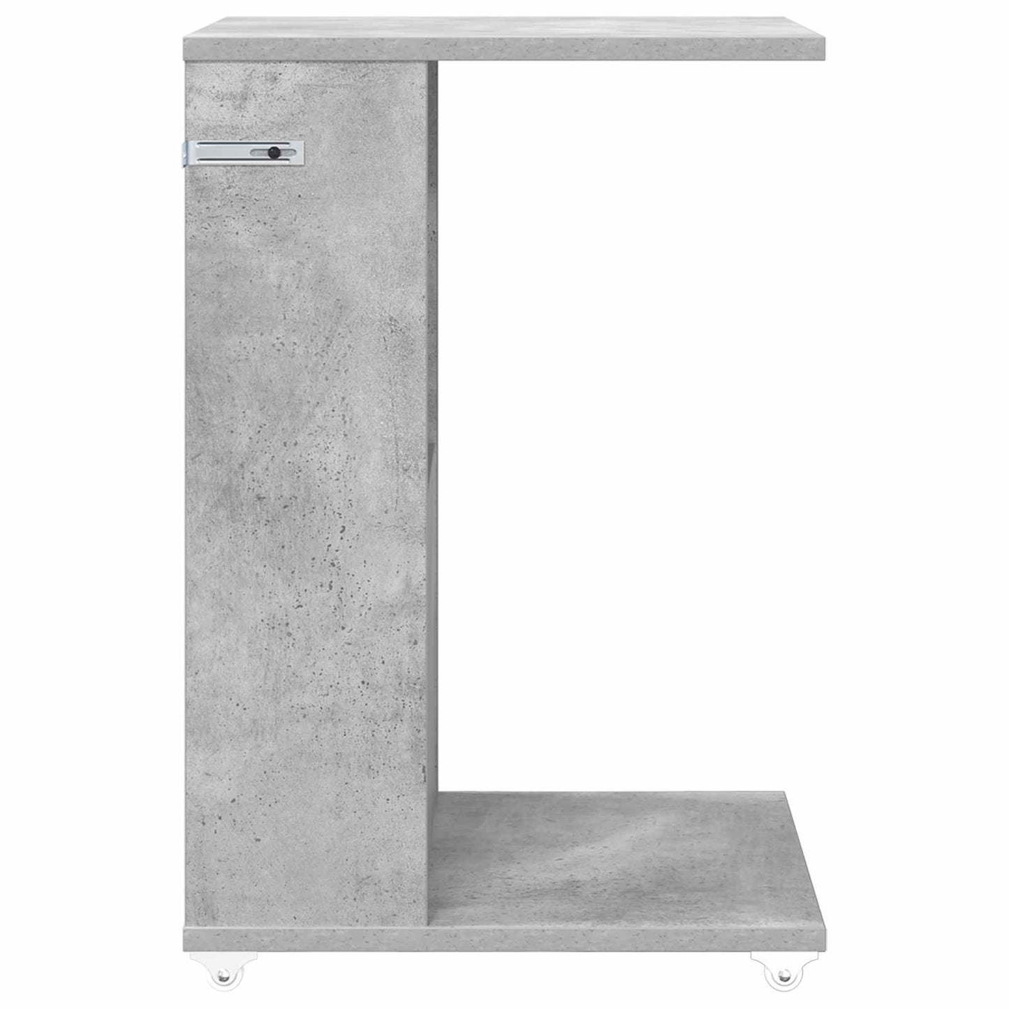 Side Table Concrete Grey 40 x 35 x 60 cm Engineered Wood