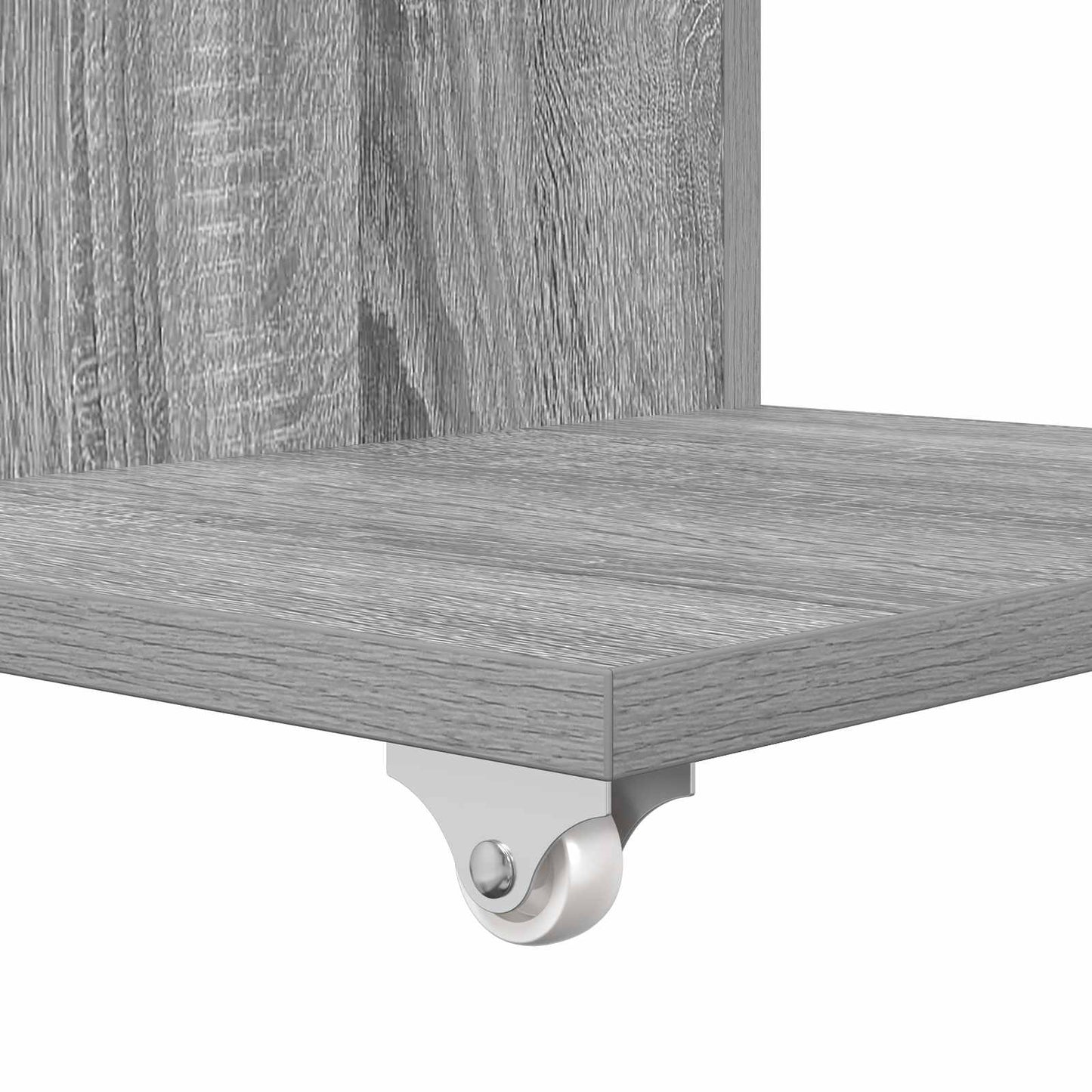 Side Table Grey Sonoma 40 x 35 x 60 cm Engineered Wood