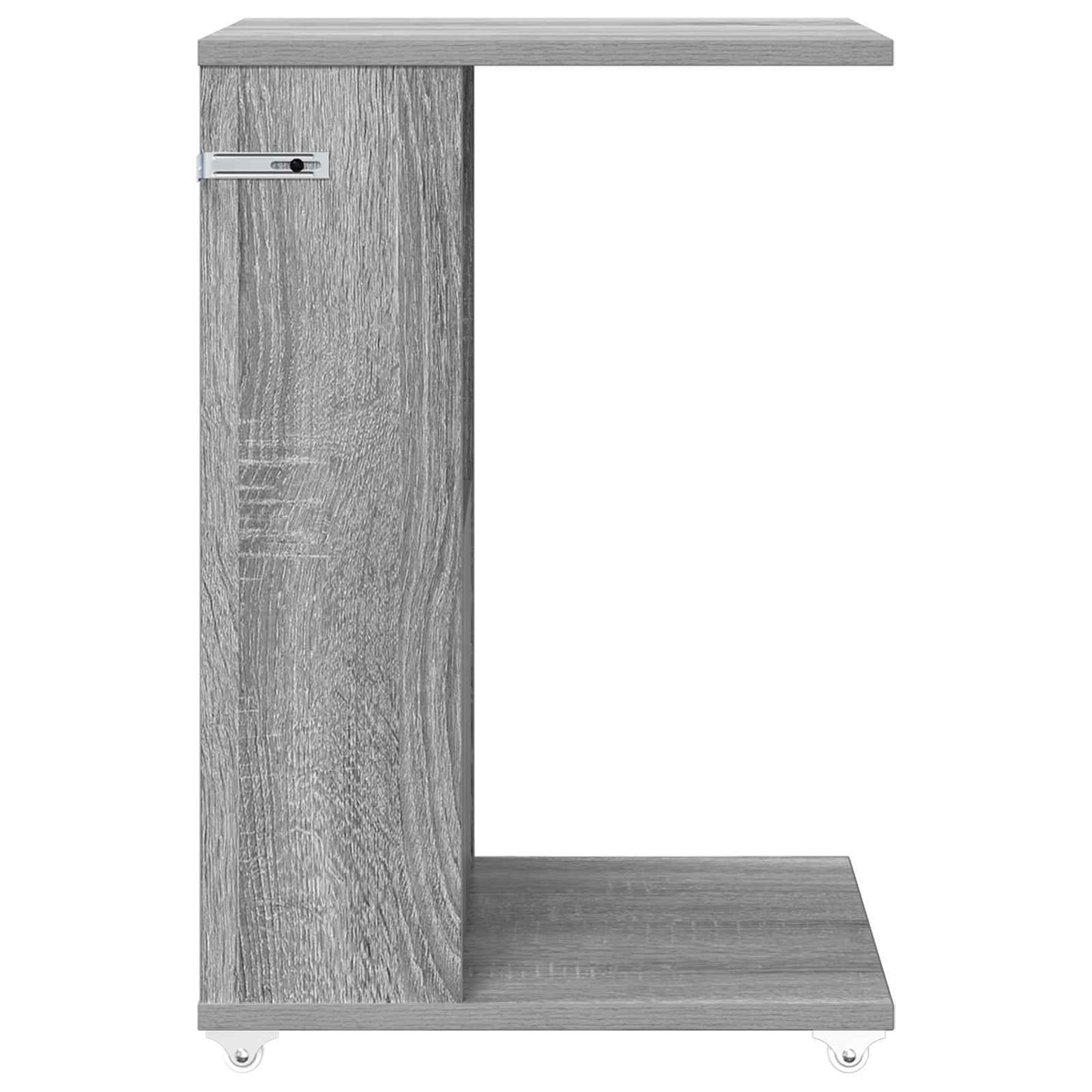 Side Table Grey Sonoma 40 x 35 x 60 cm Engineered Wood