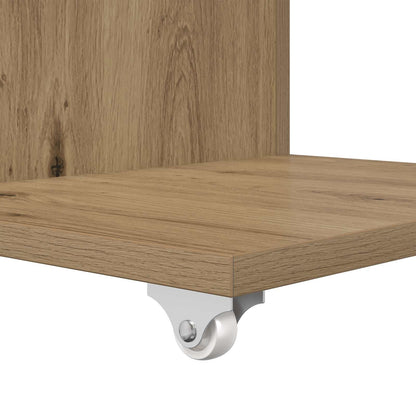 Side Table Artisan Oak 40 x 35 x 60 cm Engineered Wood