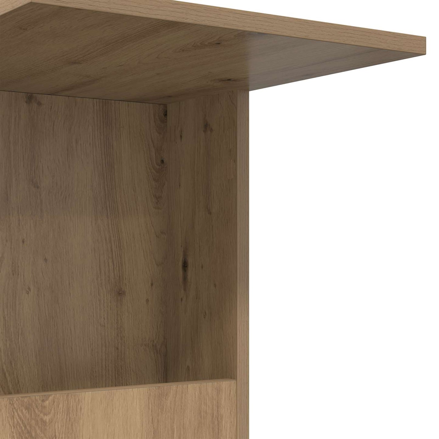 Side Table Artisan Oak 40 x 35 x 60 cm Engineered Wood