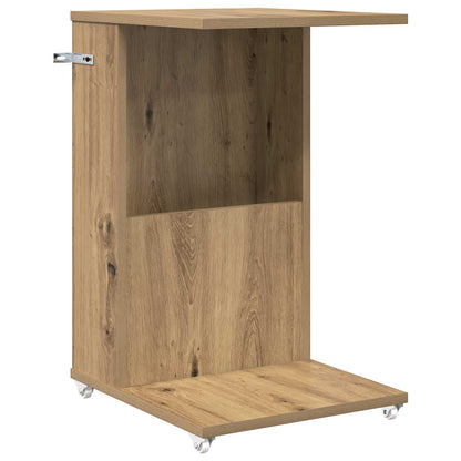 Side Table Artisan Oak 40 x 35 x 60 cm Engineered Wood