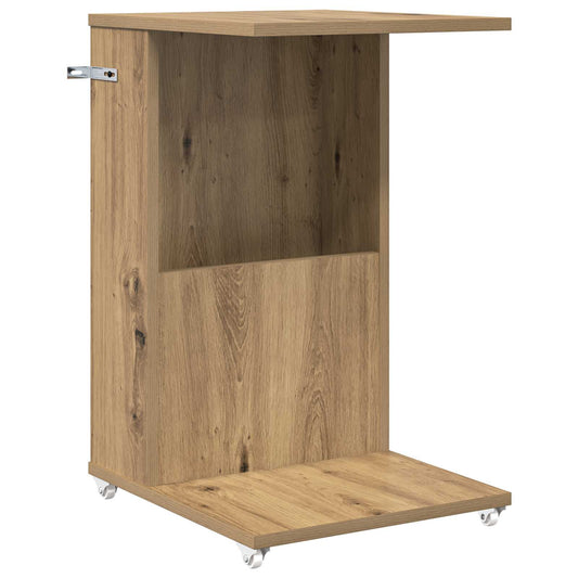 Side Table Artisan Oak 40 x 35 x 60 cm Engineered Wood