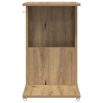 Side Table Artisan Oak 40 x 35 x 60 cm Engineered Wood