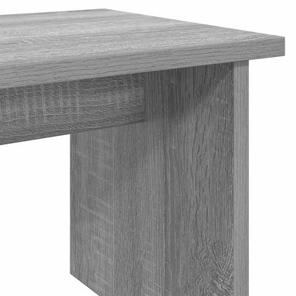 Shoe Cabinet with Shelf 2 pcs Grey Sonoma Engineered Wood