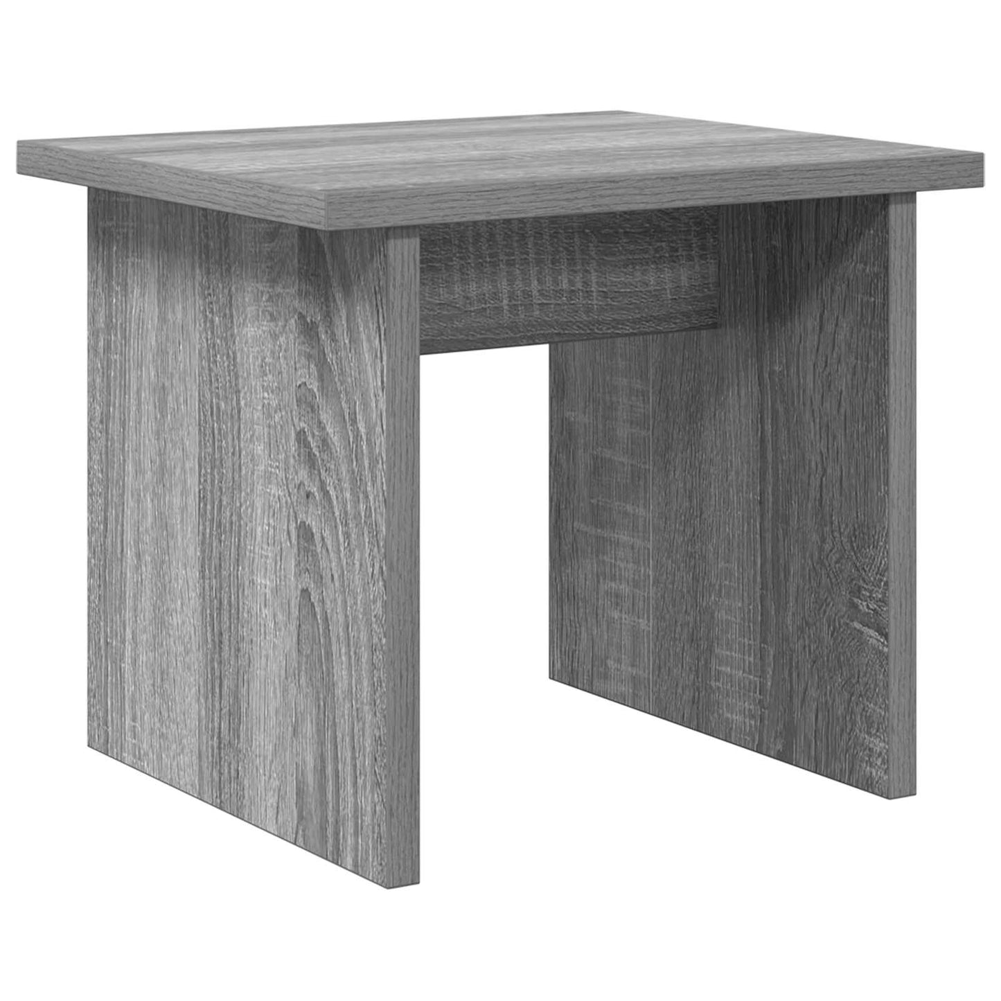 Shoe Cabinet with Shelf 2 pcs Grey Sonoma Engineered Wood