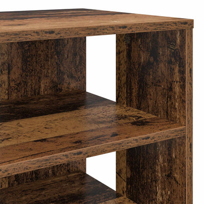 Shoe Cabinet with Shelf 2 pcs Old Wood Engineered Wood