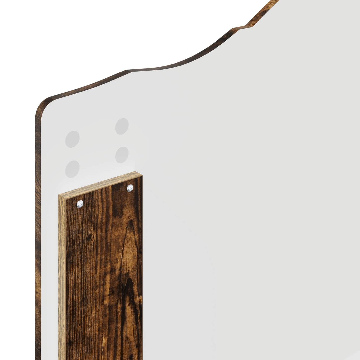 Bed Frame with Headboard Smoked Oak 75 x 190 cm Solid Pine Wood
