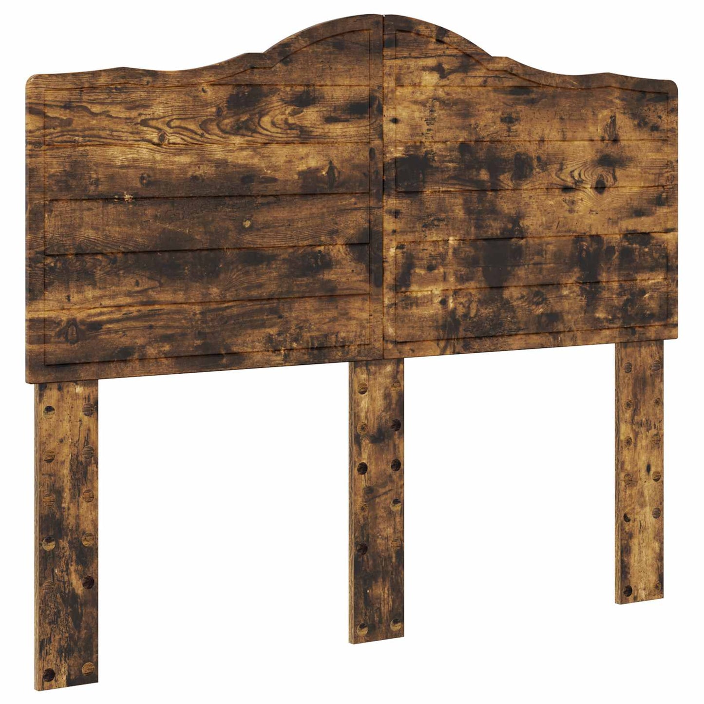Bed Frame with Drawer Smoked Oak 120 x 200 cm Engineer Wood