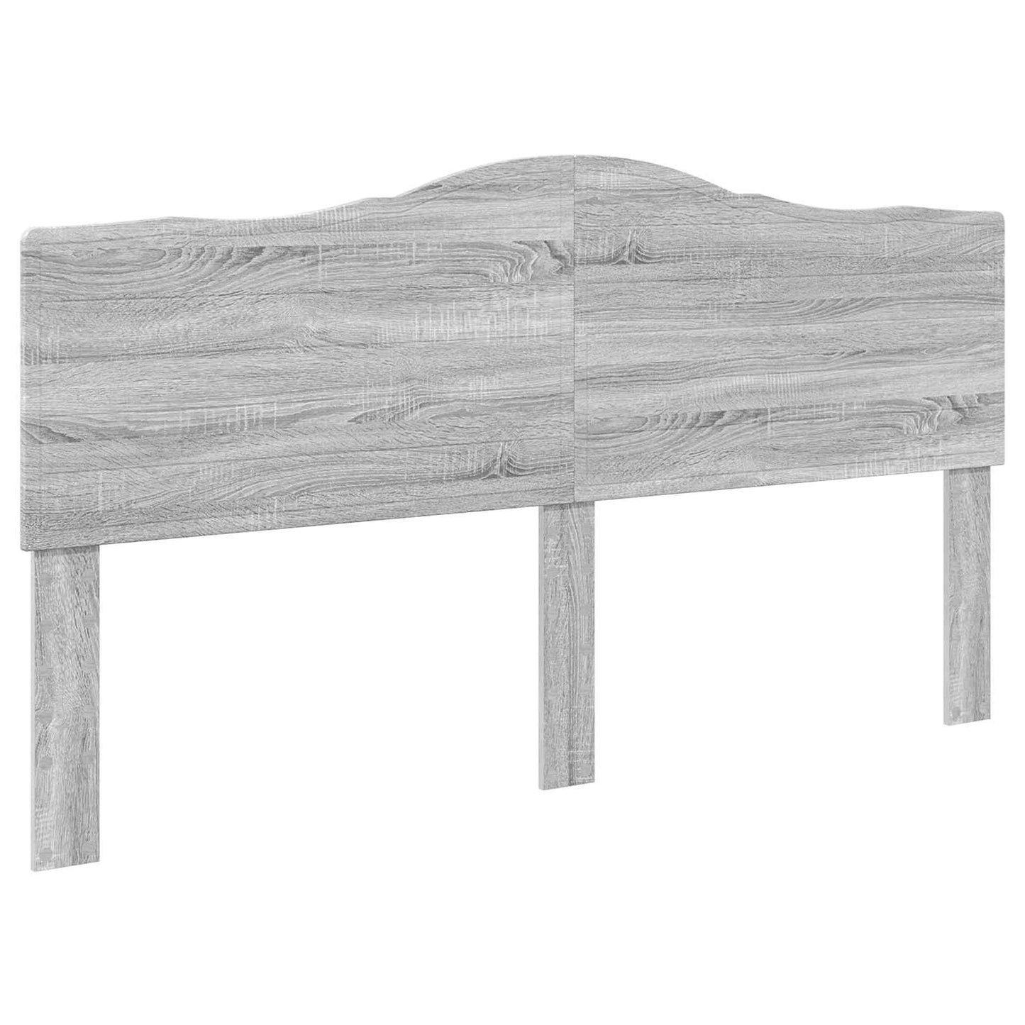 Storage Bed Grey Sonoma 200 x 200 cm Engineered Wood