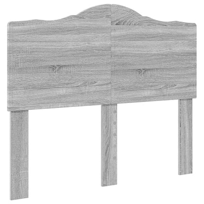 Bed Frame with Drawer Grey Sonoma 120 x 200 cm Engineered Wood