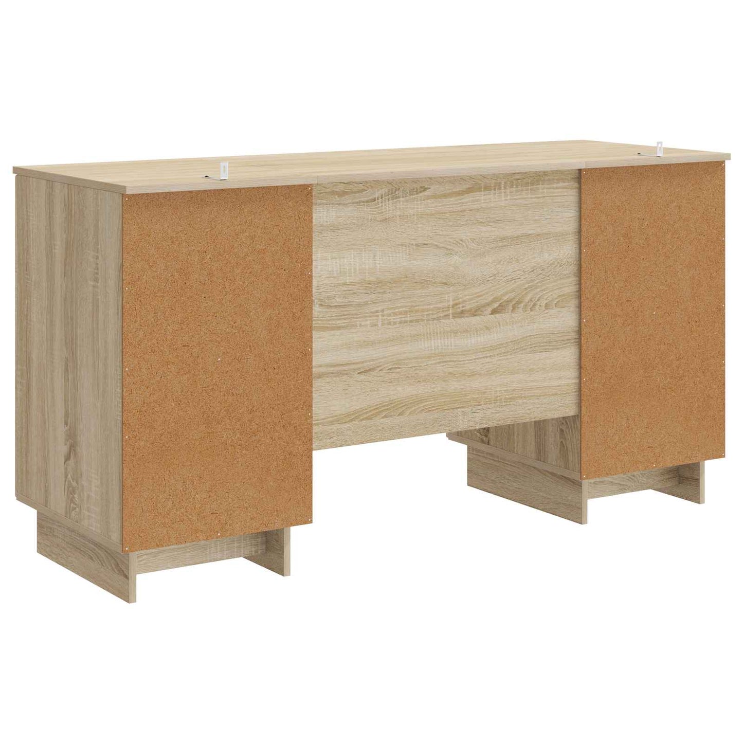 Desk Sonoma Oak Engineered Wood 142.5 x 50 x 75 cm