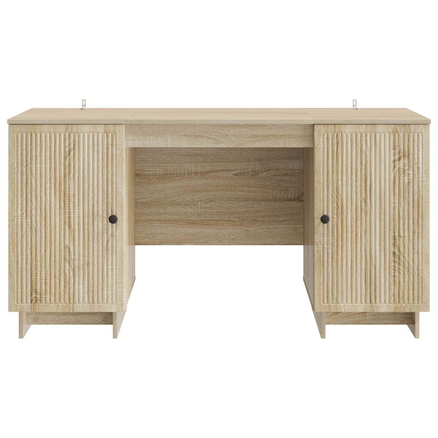 Desk Sonoma Oak Engineered Wood 142.5 x 50 x 75 cm