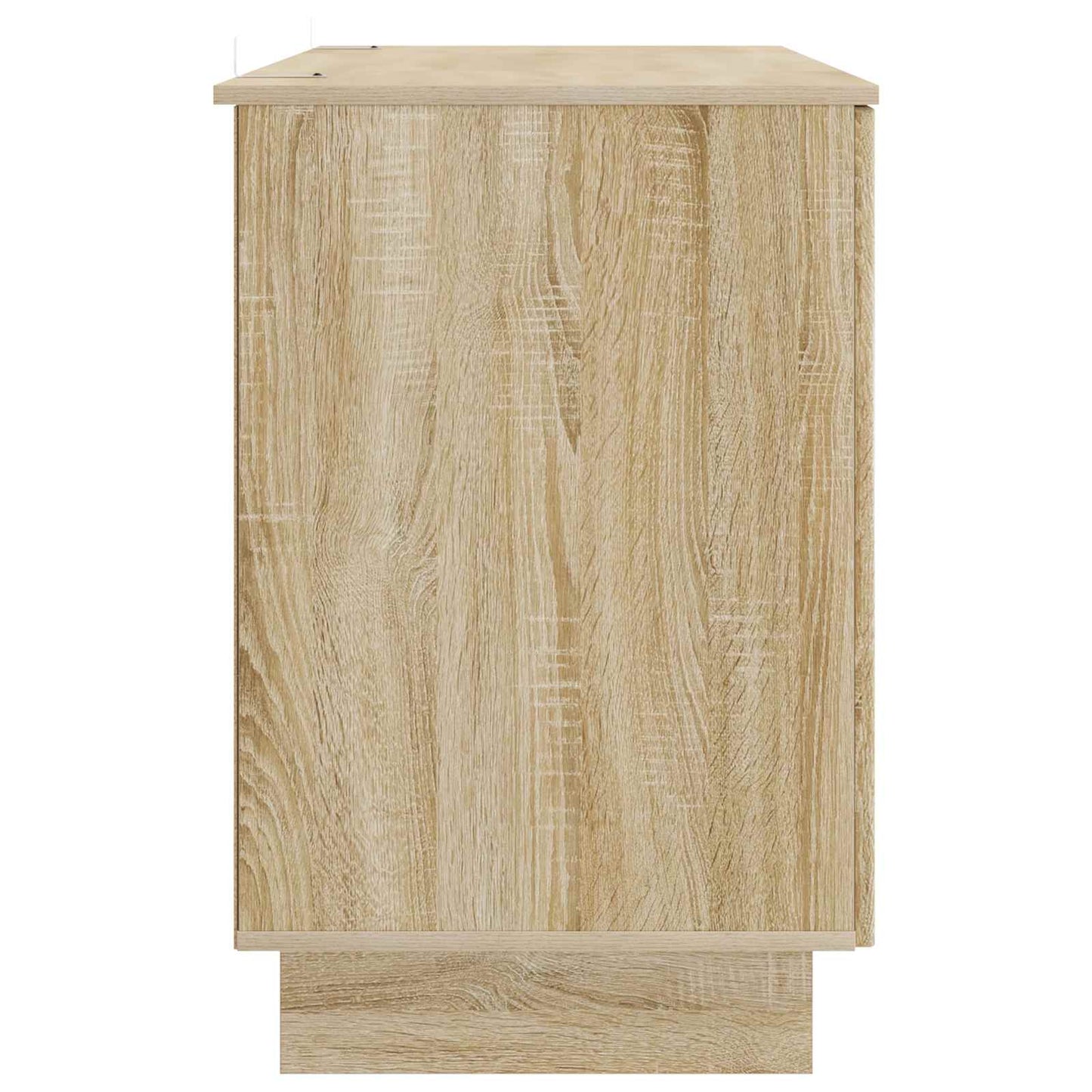 Desk Sonoma Oak Engineered Wood 142.5 x 50 x 75 cm