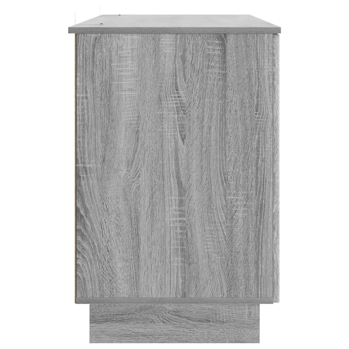Desk Grey Sonoma Engineered Wood 142.5 x 50 x 75 cm