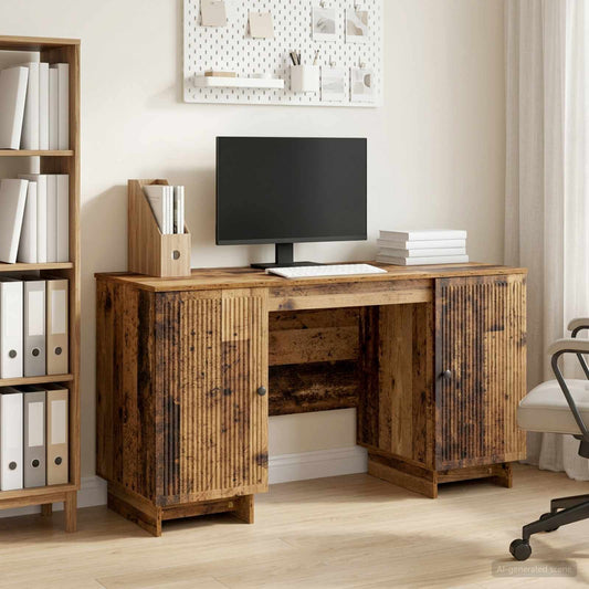 Desk Old Wood Engineered Wood 142.5 x 50 x 75 cm