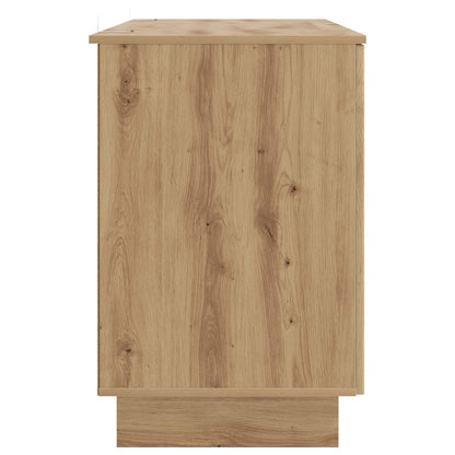 Desk Artisan Oak Engineered Wood 142.5 x 50 x 75 cm