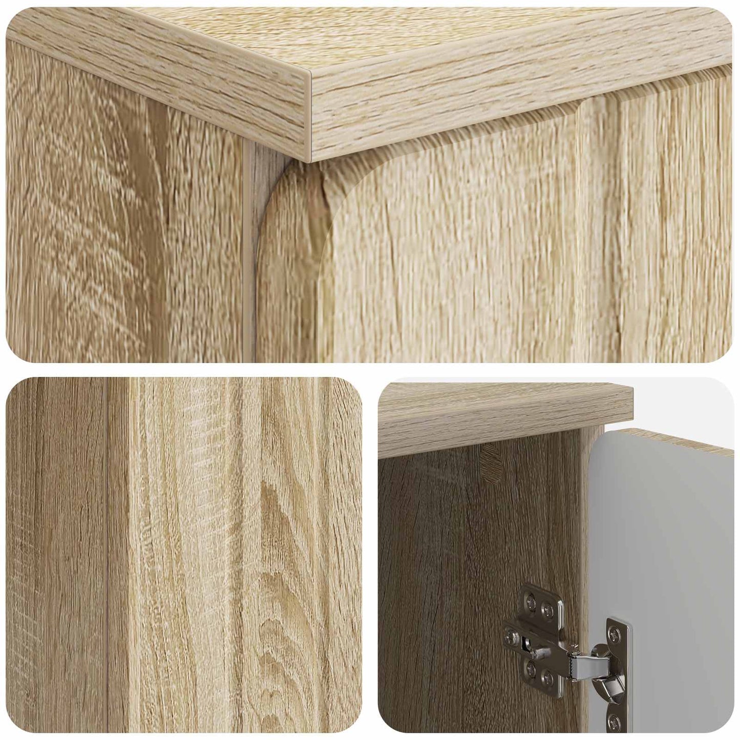 Desk with Shelf Sonoma Oak 142.5 x 50 x 75 cm Engineered Wood