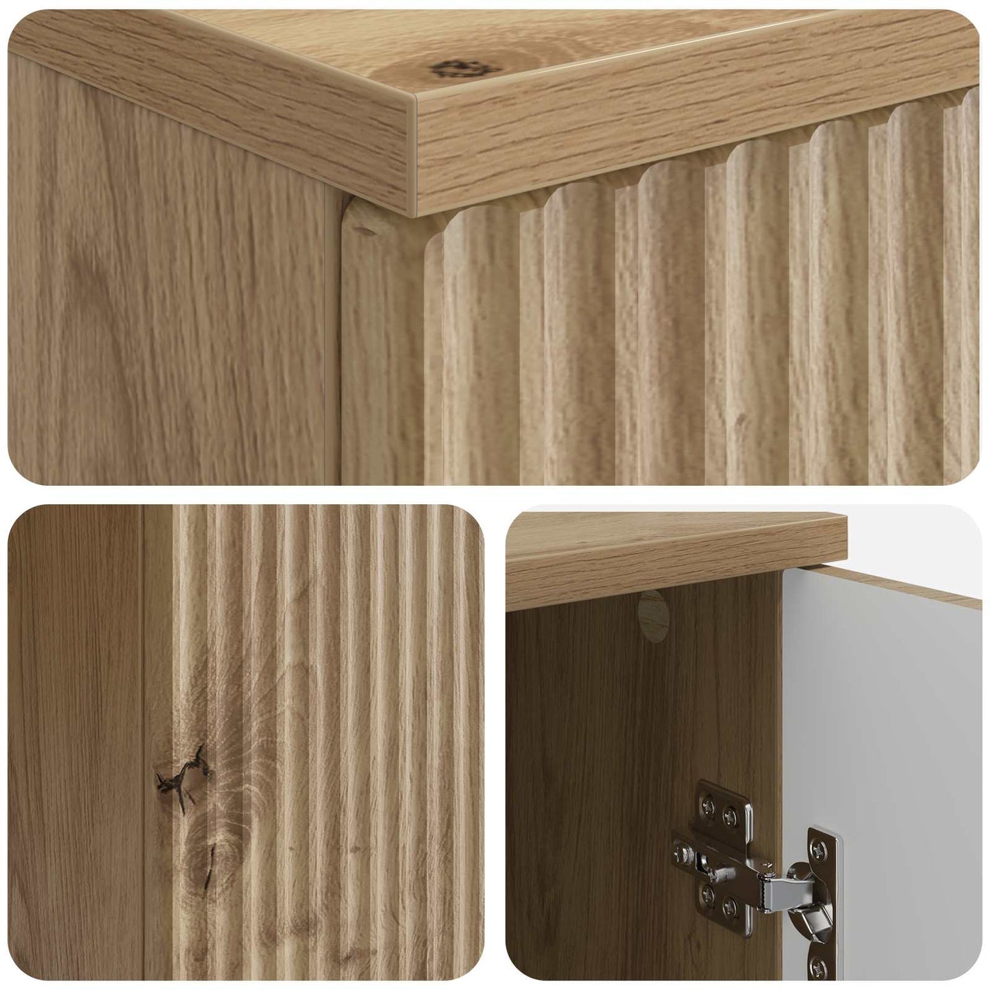 Desk with Shelf Artisan Oak 142.5 x 50 x 75 cm Engineered Wood