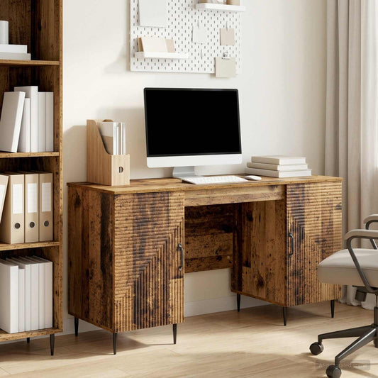 Desk Old Wood 142.5 x 50 x 75 cm Engineered Wood