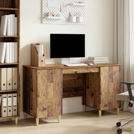 Desk Old Wood 142.5 x 50 x 75 cm Engineered Wood