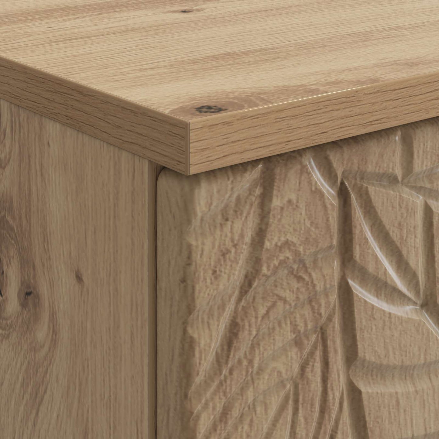 Desk Artisan Oak Engineered Wood 142.5 x 50 x 75 cm