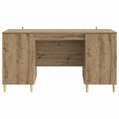Desk Artisan Oak Engineered Wood 142.5 x 50 x 75 cm