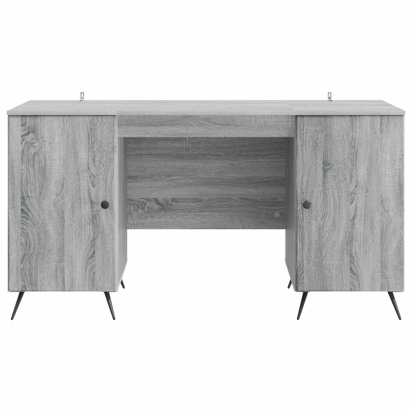 Desk Grey Sonoma 142.5 x 50 x 75 cm Engineered Wood