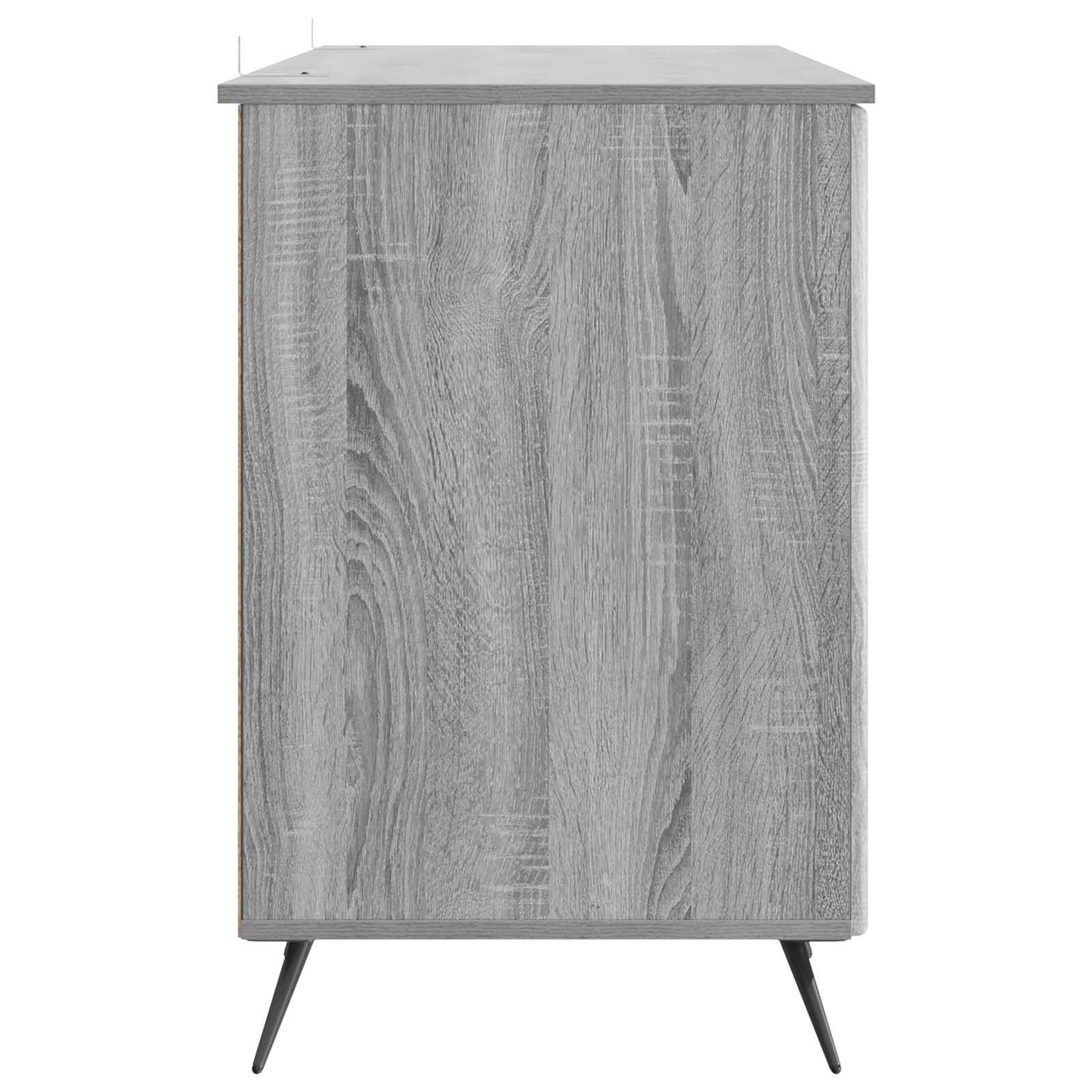Desk Grey Sonoma 142.5 x 50 x 75 cm Engineered Wood