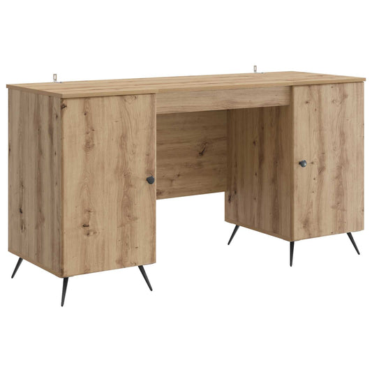 Desk Artisan Oak 142.5 x 50 x 75 cm Engineered Wood