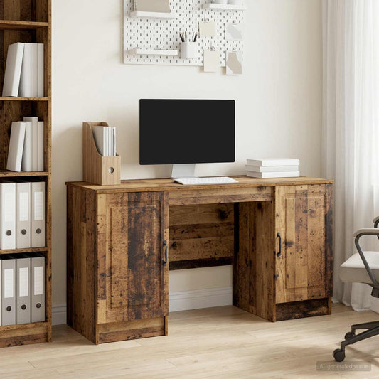 Desk Old Wood 142.5 x 50 x 75 cm Engineered Wood