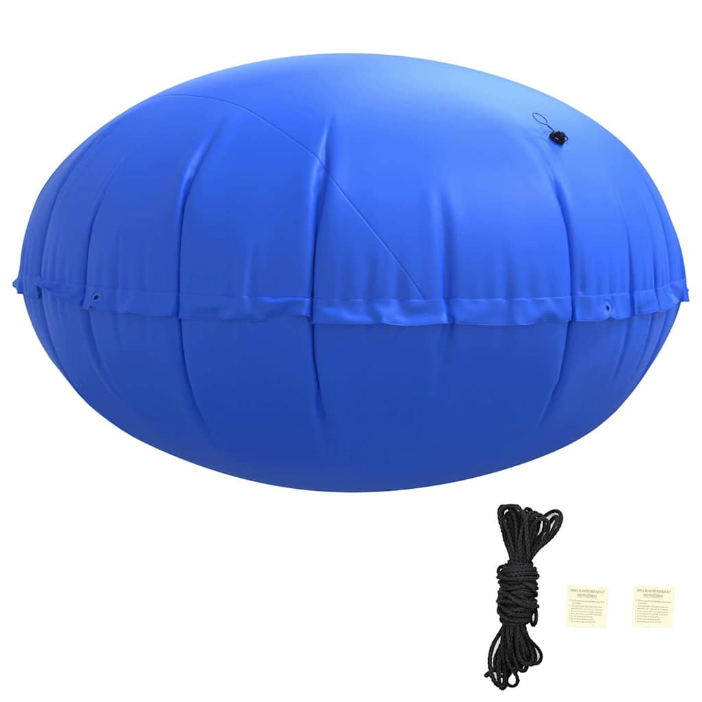 Winter Pool Pillow Blue Ø 220 x 140 cm PVC