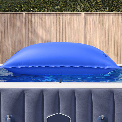 Winter Pool Pillow Blue 460 x 230 x 160 cm PVC
