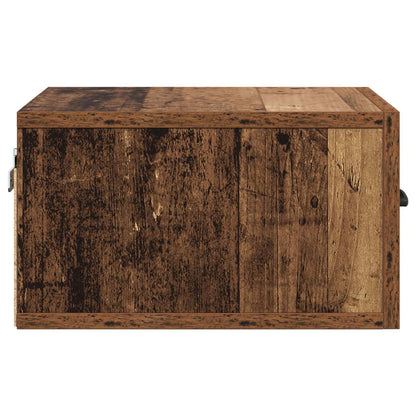 Bedside Cabinet Old Wood 35 x 35 x 20 cm Engineered Wood
