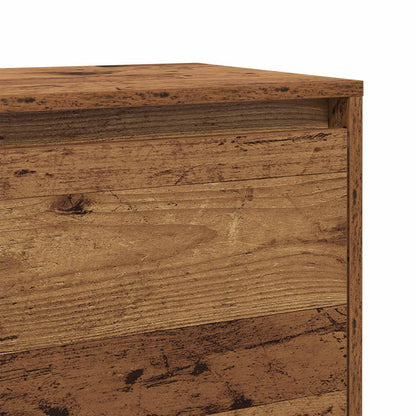 Bedside Cabinet Old Wood 45 x 34 x 44.5 cm Engineered Wood