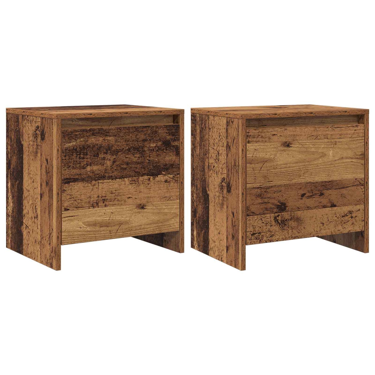 Bedside Cabinet Old Wood 45 x 34 x 44.5 cm Engineered Wood