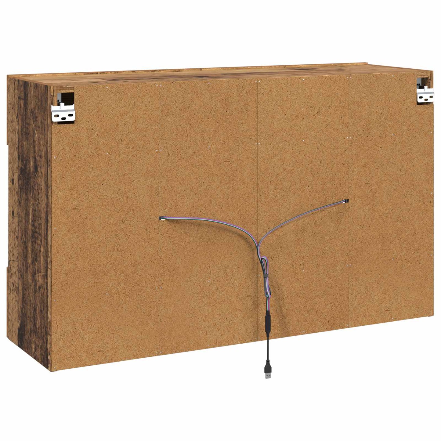 TV Wall Cabinet Old Wood 98.5 x 30 x 60.5 cm Engineered Wood