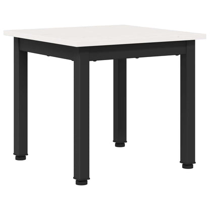 Coffee Table White 40 x 40 x 36 cm Solid Pine Wood