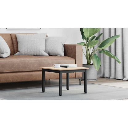 Coffee Table Natural 50 x 50 x 36 cm Solid Pine Wood