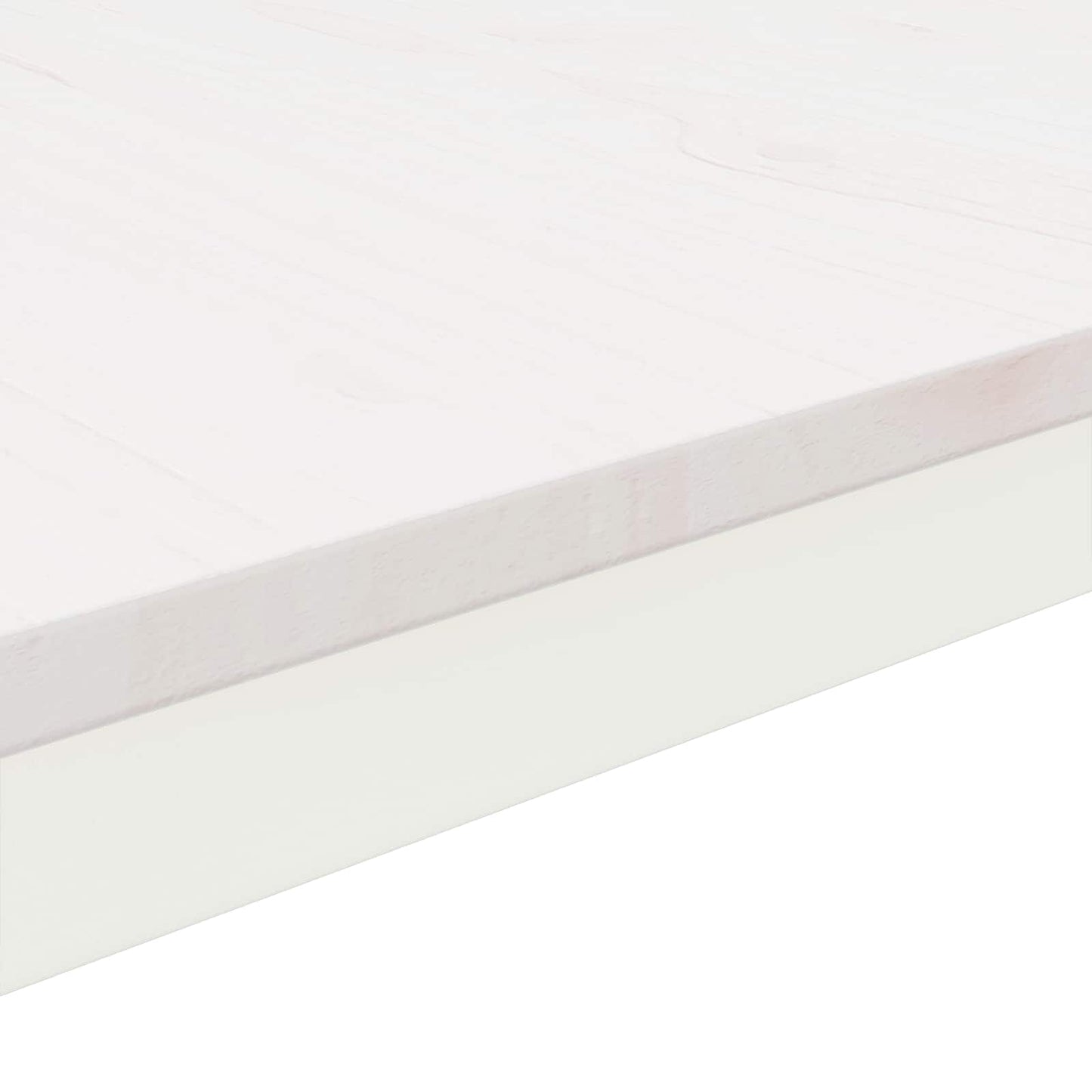 Coffee Table White 50 x 50 x 36 cm Solid Pine Wood