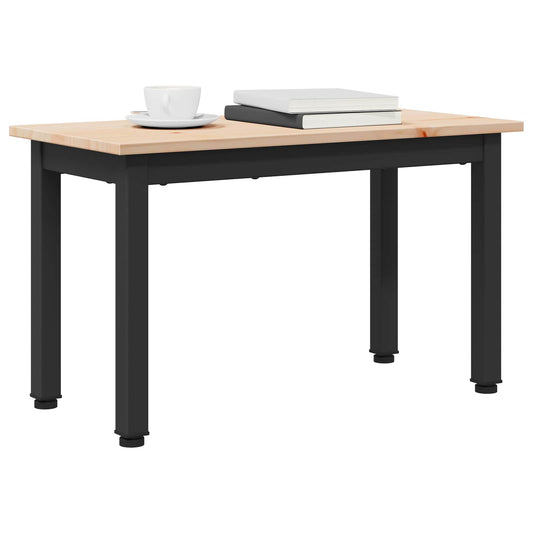 Coffee Table Natural 60 x 30 x 36 cm Solid Pine Wood