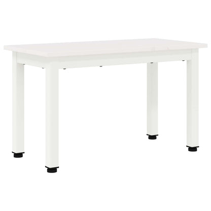 Coffee Table White 60 x 30 x 36 cm Solid Pine Wood