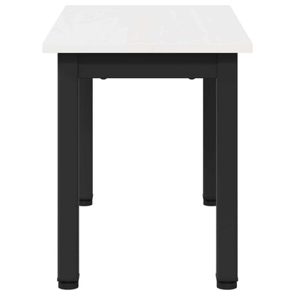 Coffee Table White 60 x 30 x 36 cm Solid Pine Wood