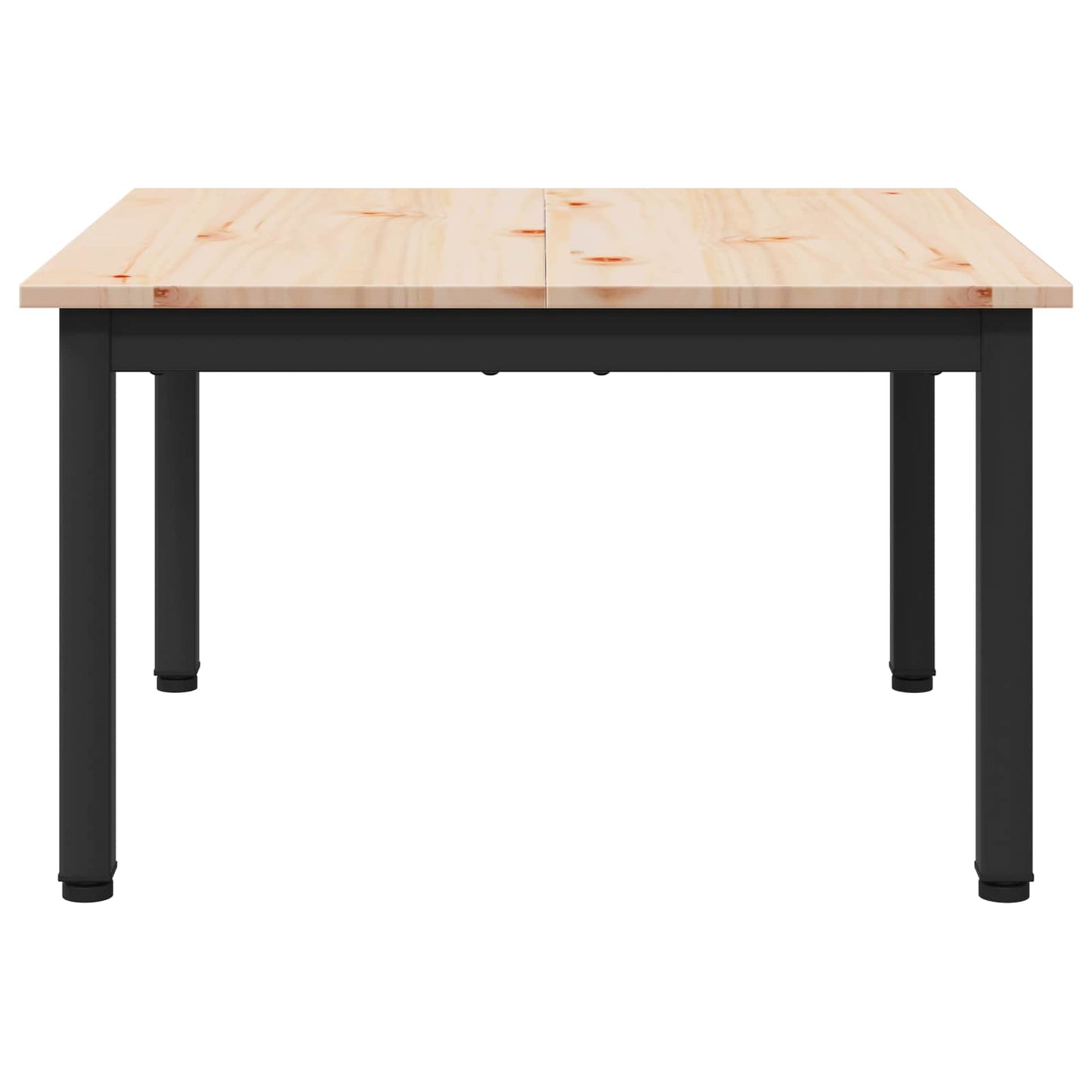 Coffee Table Natural 60 x 60 x 36 cm Solid Pine Wood