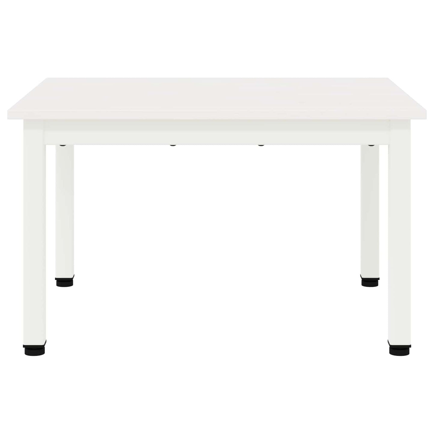Coffee Table White 60 x 50 x 36 cm Solid Pine Wood